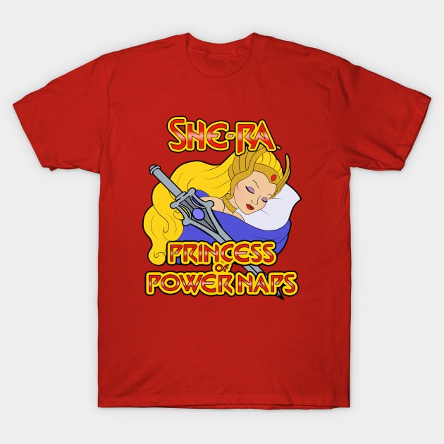 She-Ra, Princess of Power Naps T-Shirt by Ellador